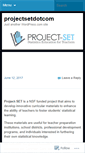 Mobile Screenshot of project-set.com